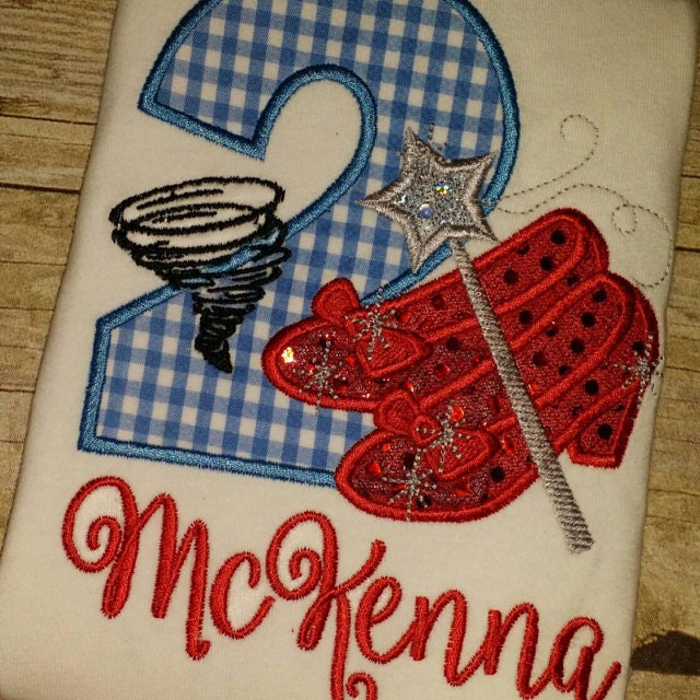 Ruby Red Slippers Applique