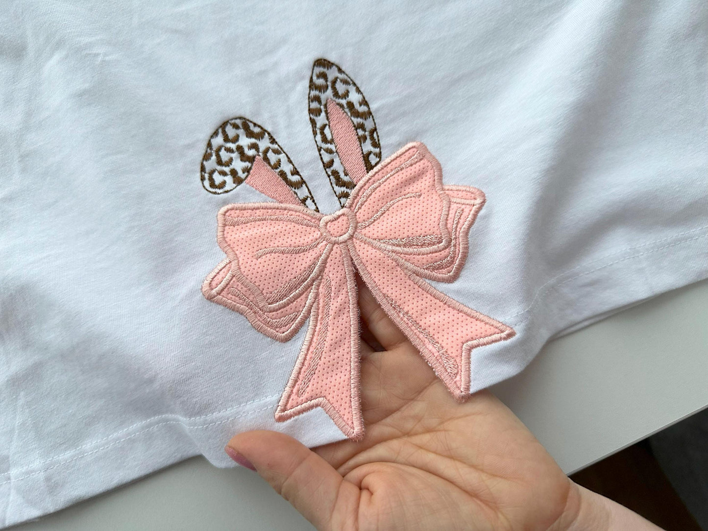 Bunny Ears with Leopard Spots