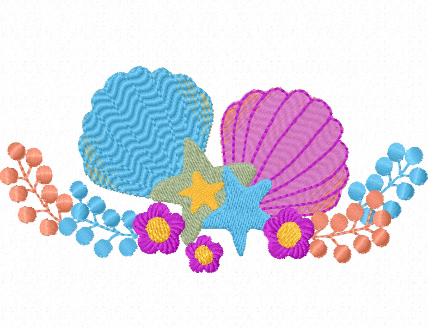 Summer Shells And Starfish