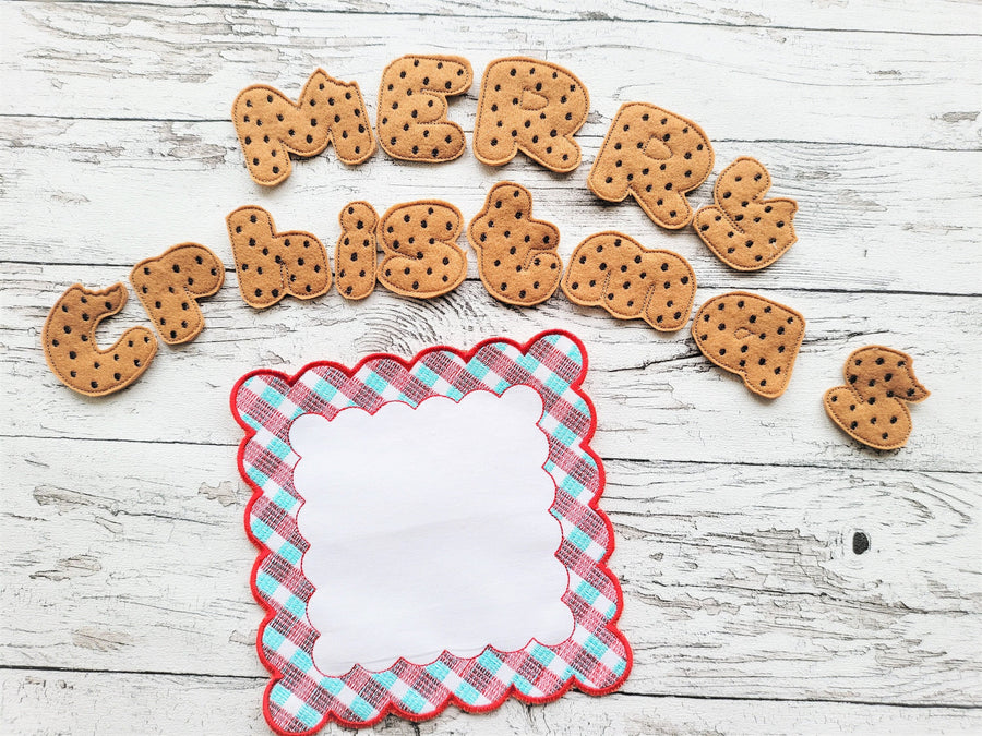 Bitten Cookie Feltie Font