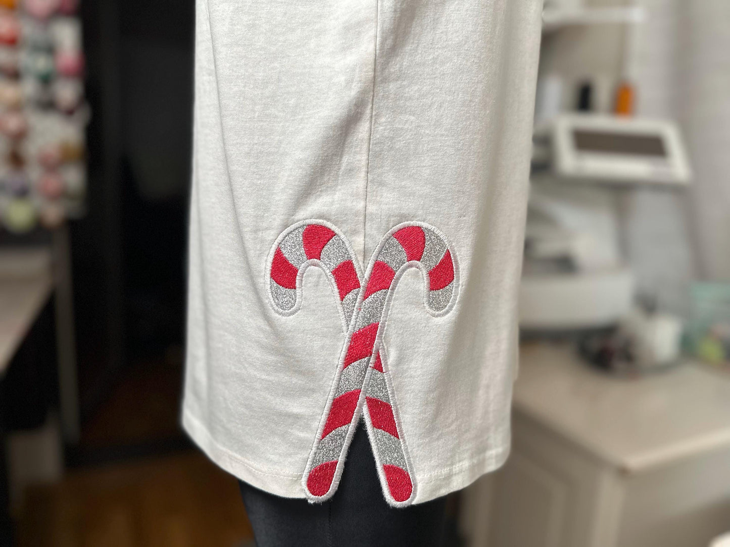 Christmas Candy Applique