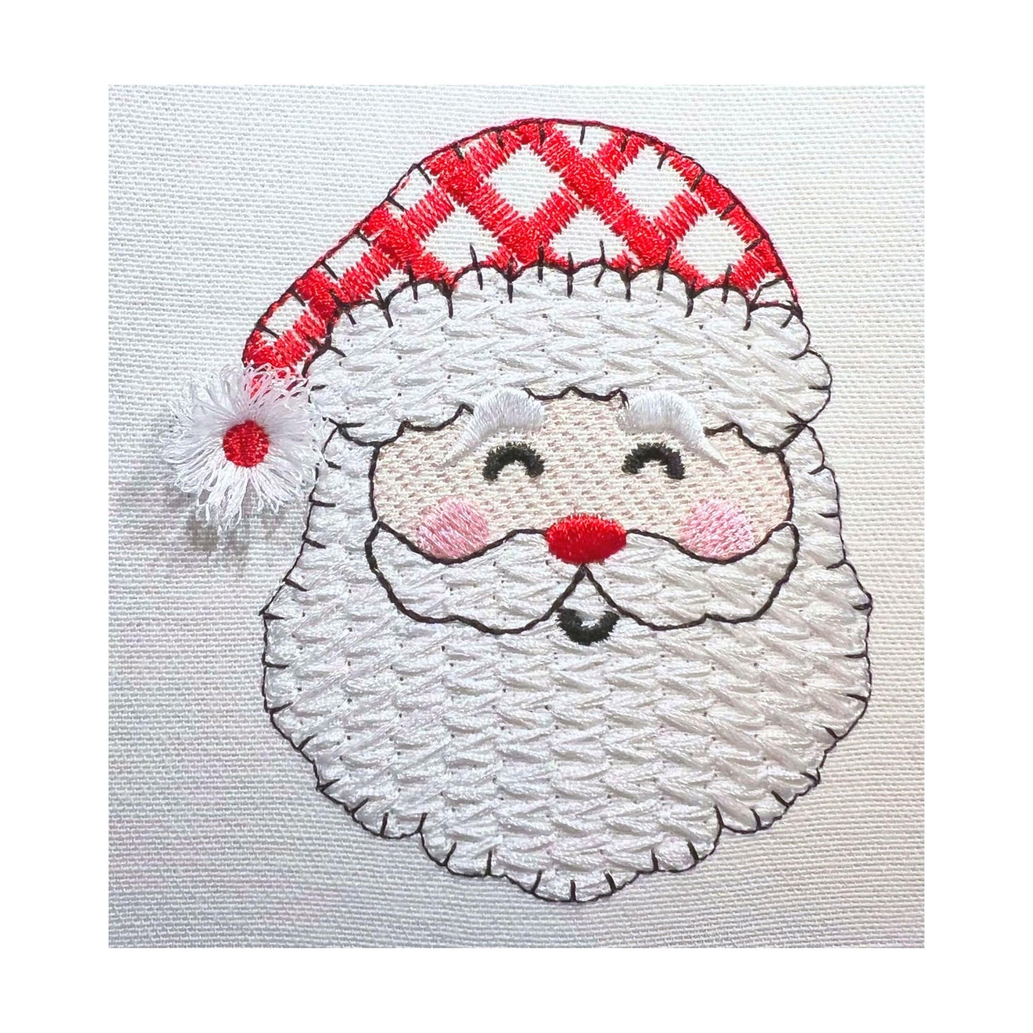 Smiling Happy Santa Claus Face