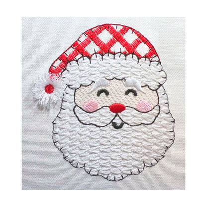 Smiling Happy Santa Claus Face