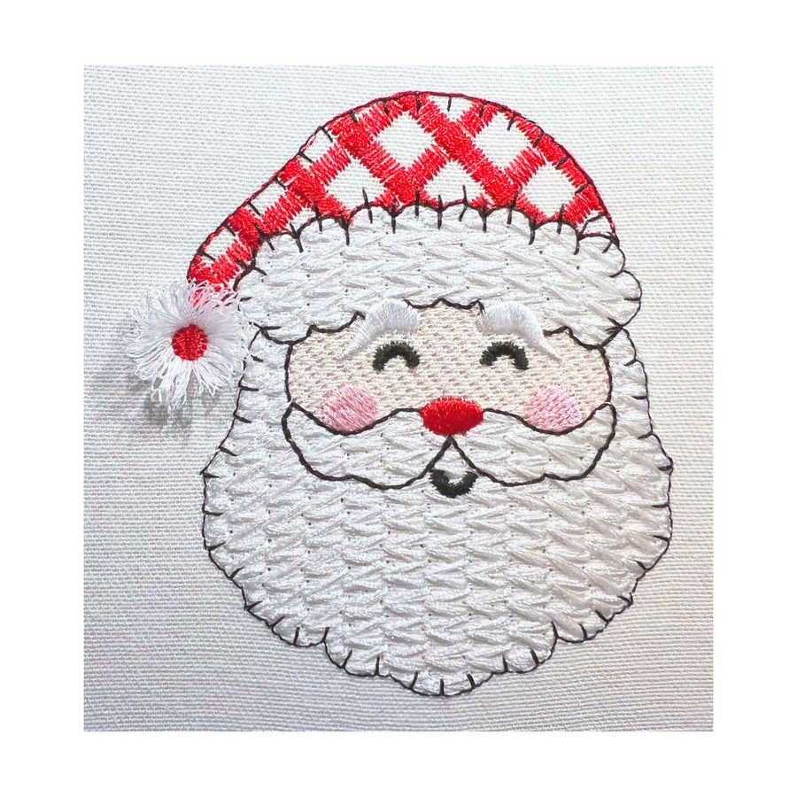 Smiling Happy Santa Claus Face