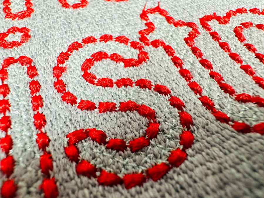 Puff Outline Baby Rounded Font