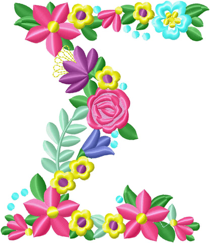 Fraternities Sororities Floral Greek Font