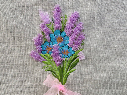 Fringed Lavender Flower Bouquet