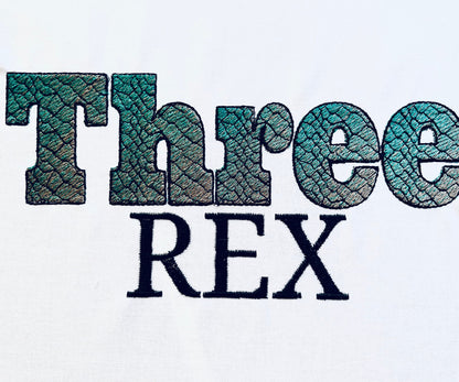 T-Rex Jurassic World Iridescent Font