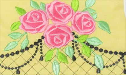 Accent Floral Rose Bouquet with Chain