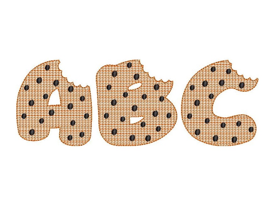 Bitten Cookie Choco Crisps Font