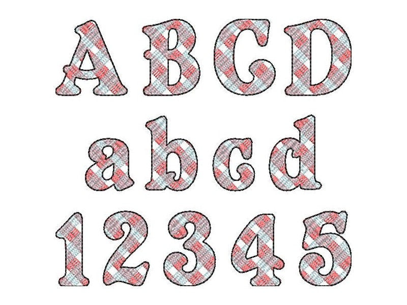 Old Fashioned Tartan Font