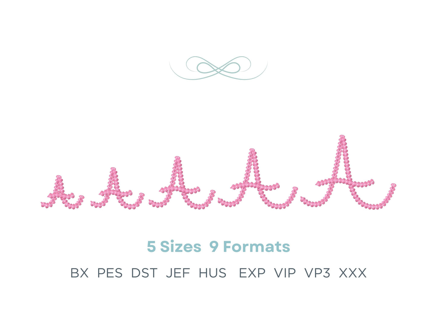 Extra Bold Chain Stitch Handwritten Font Olivia