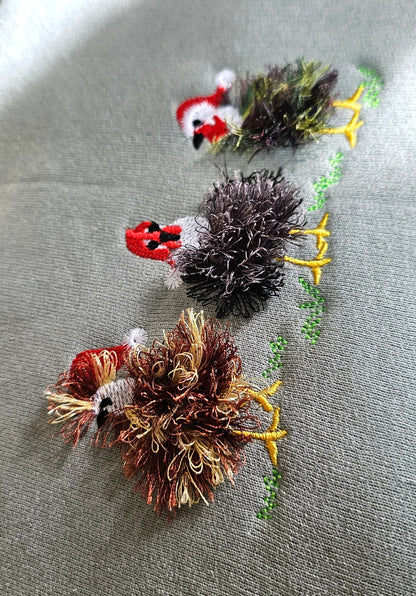 Cute Mini Fringed Chicken