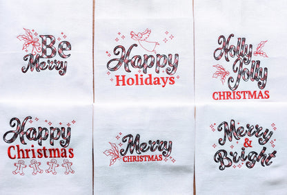 Merry Christmas Kitchen Towel Set