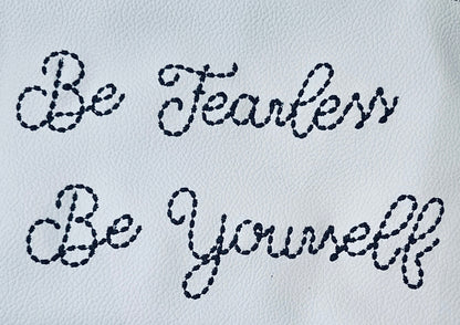 Hand Stitch Effect Bean Stitch Font