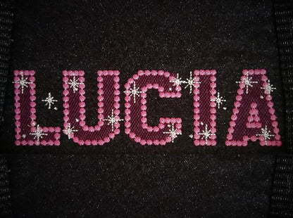 Sparkling Dancer Sport Font Applique