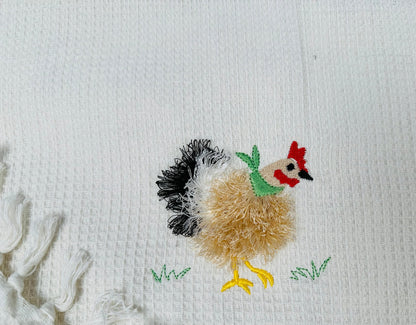 Fringed Chicken with Bandanna