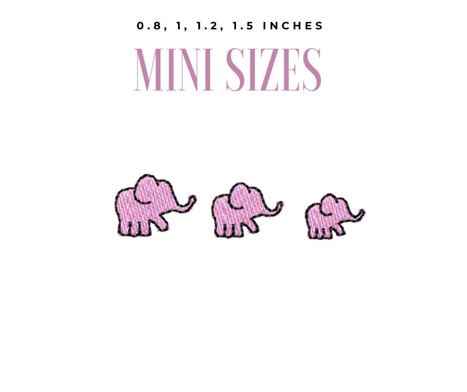 Mini Elephant Family