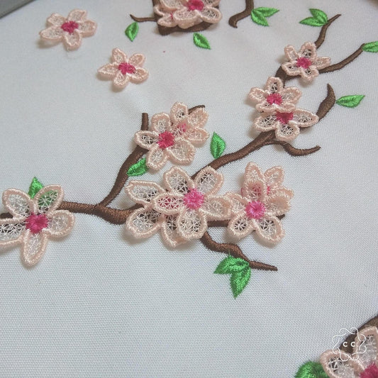 Cherry Branch and Flower FSL