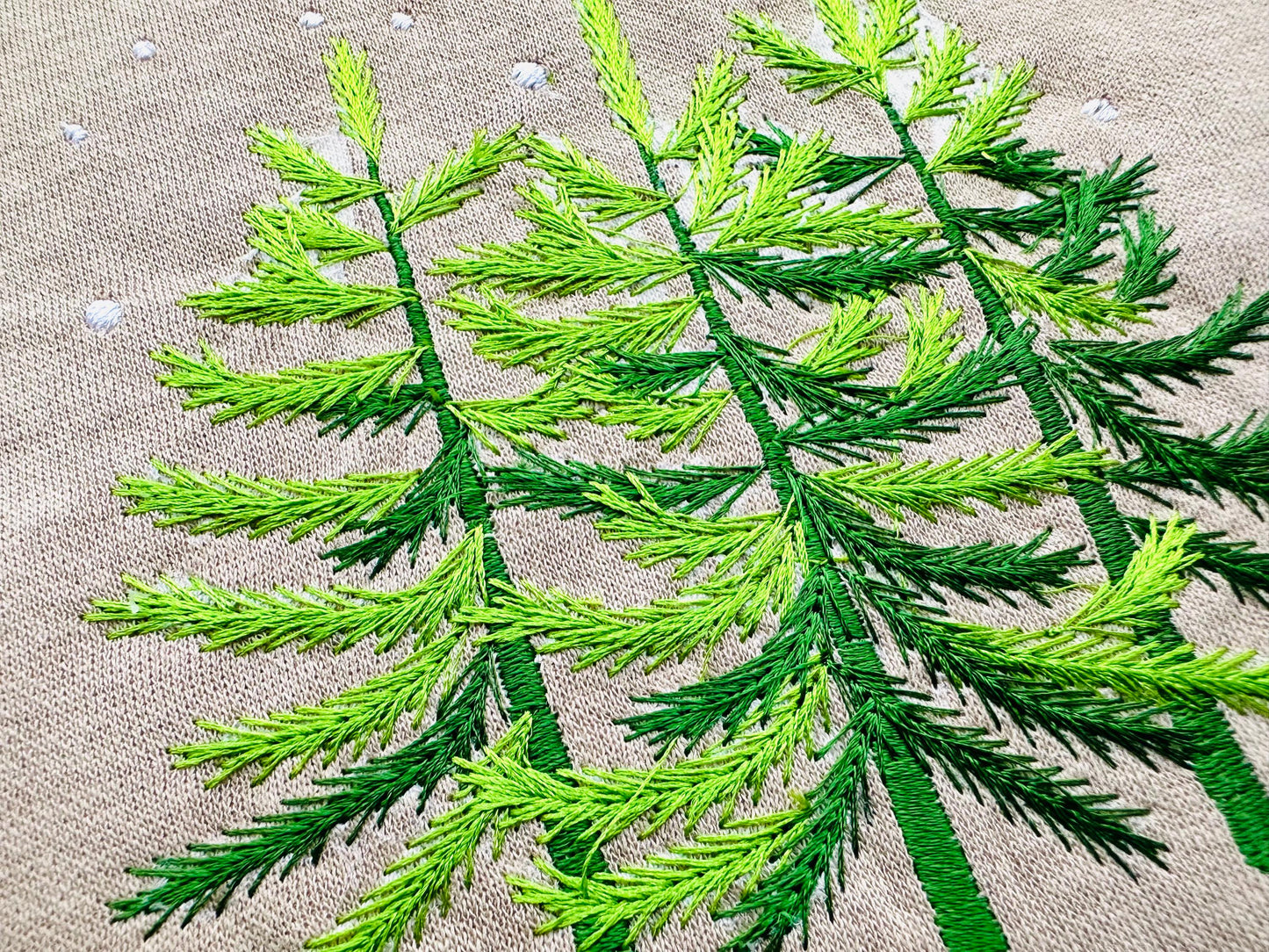 Winter Woodland Christmas Tree Trio