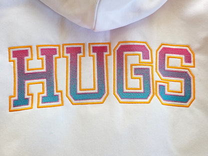 Iridescent 2-Color Sororities Varsity Greek Font Applique