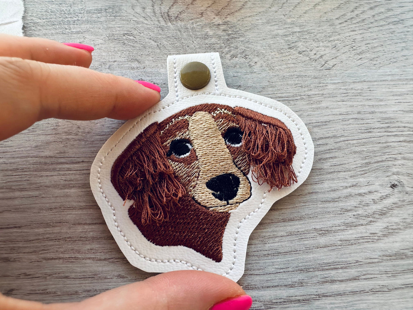 Dachshund Dog Puppy Keychain