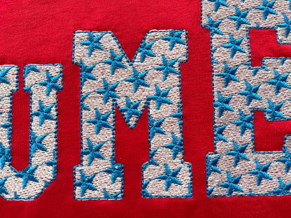 Stars Font machine embroidery design starry embroidery alphabet star