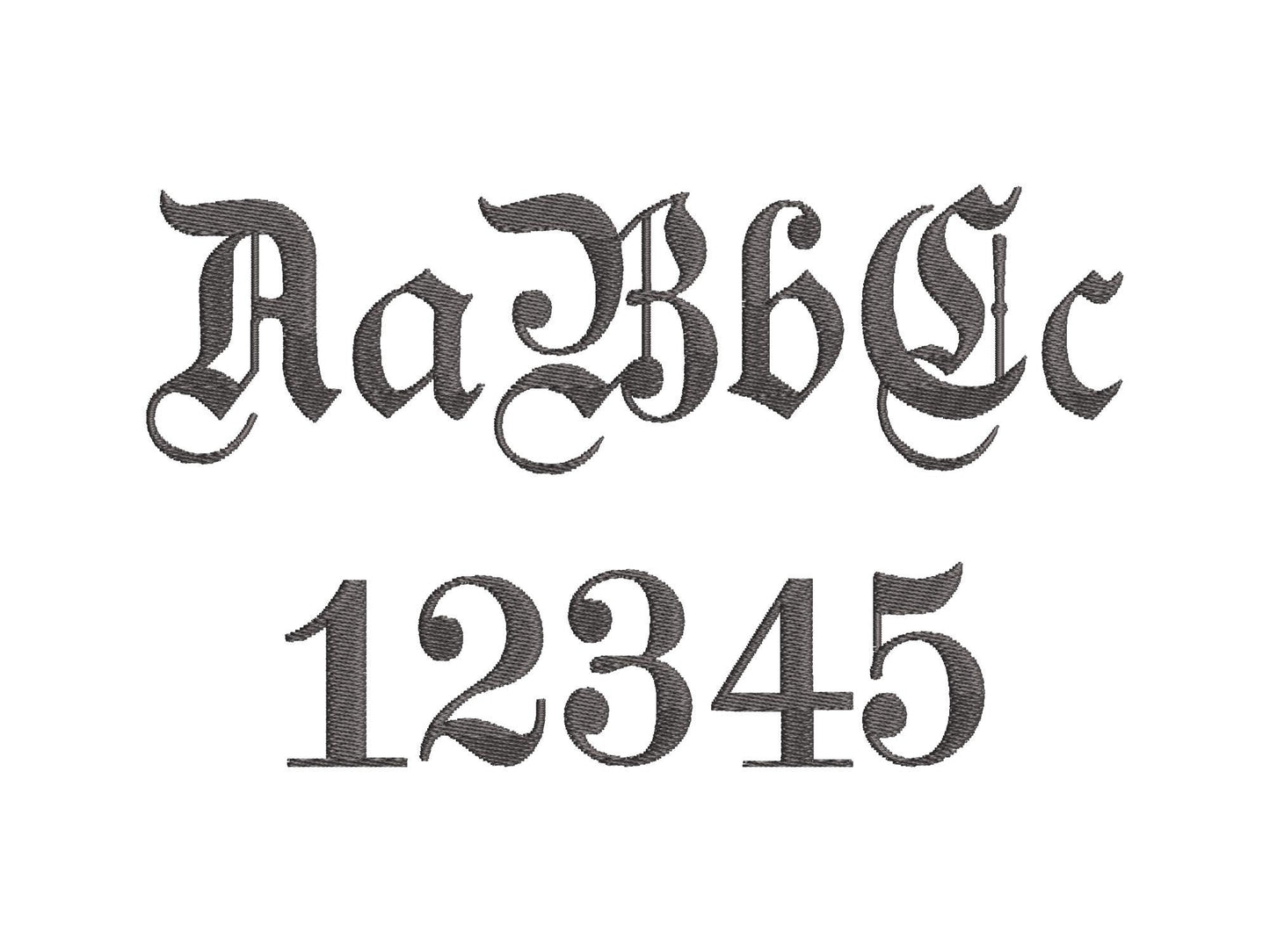 Old English Gothic Font