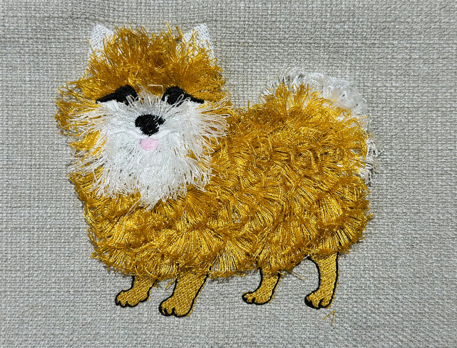 Pomeranian Fringe Dog Puppy