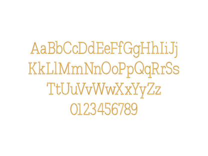 Christmas Tree Font Set of 2