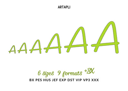 Fill Stitch Handwritten Script Font