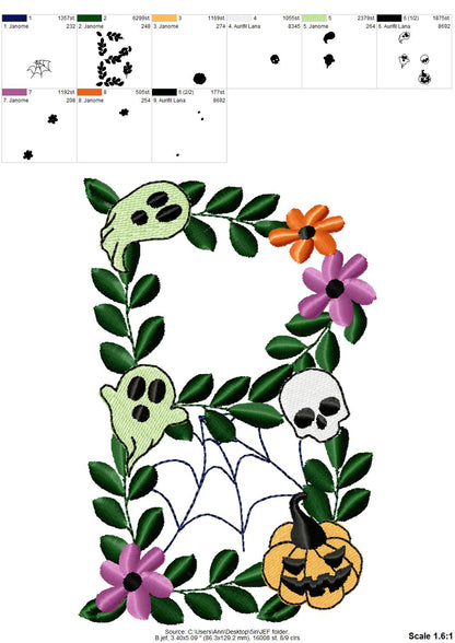 Spooky Skull Halloween Font