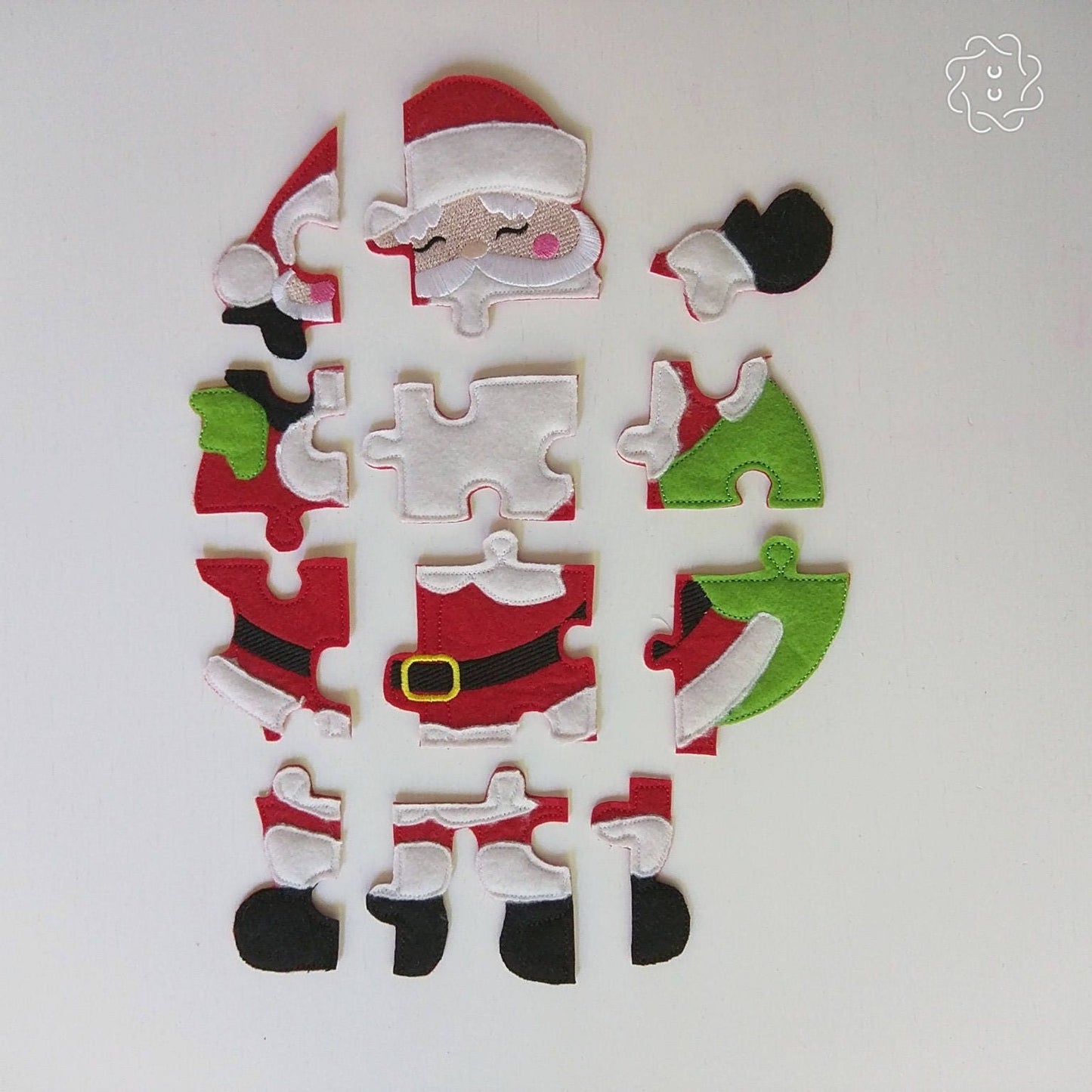 Santa Puzzle ITH