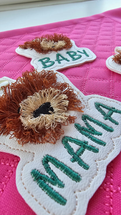 Mama Bear Papa Bear And Baby Keychain