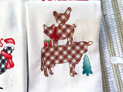 Merry Christmas Farm Kitchen Set