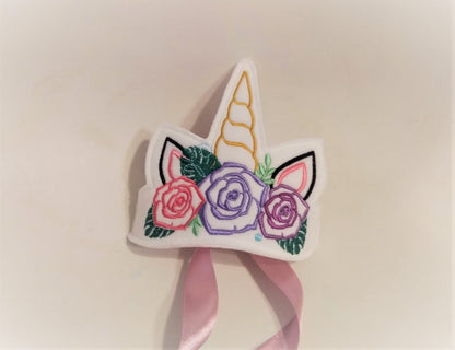 Birthday Unicorn Mask Crown ITH