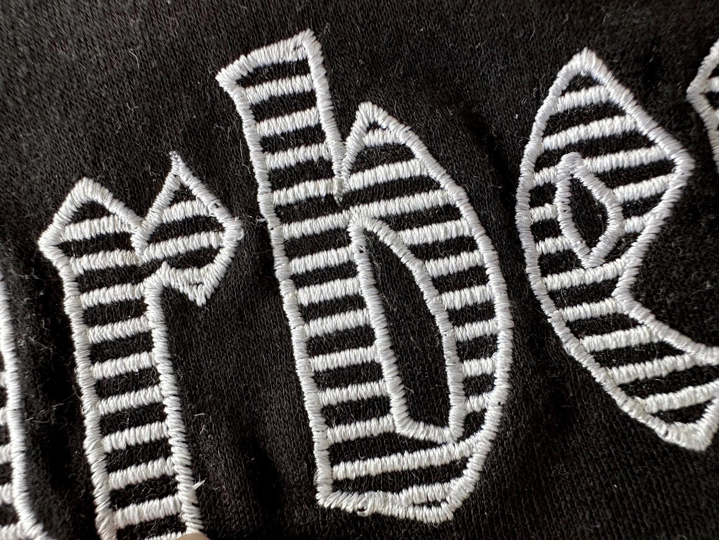 Striped Old Fashioned Font Barber