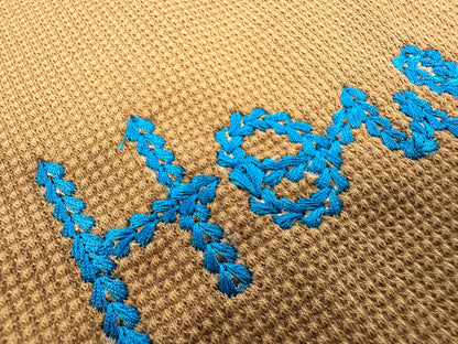 Extra Bold Chain FONT machine embroidery designs handwritten script