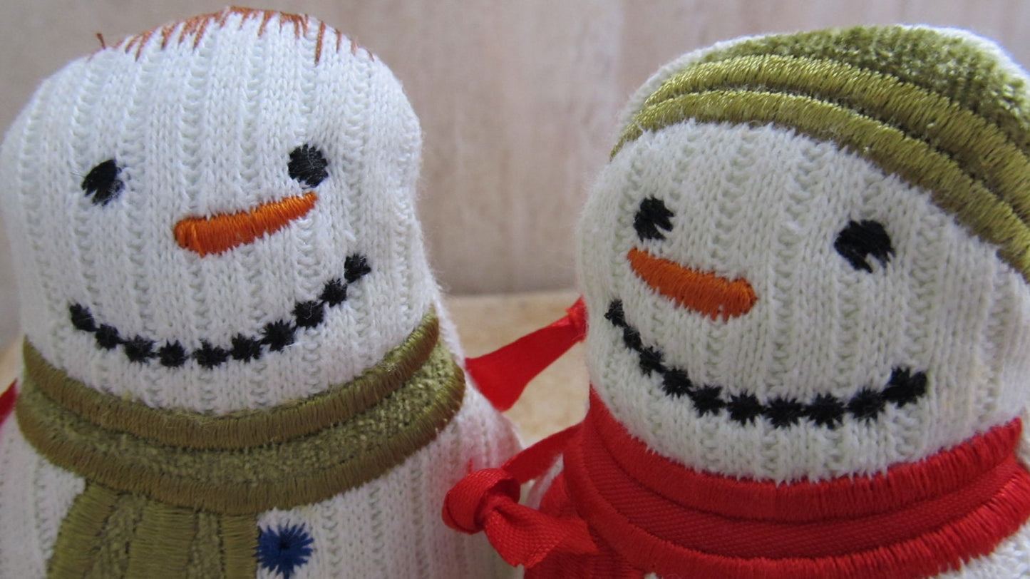 Snowmen Easy In The Hoop