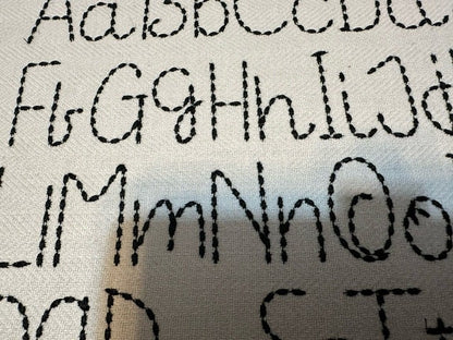 Must Have Hand Stitch Effect Font