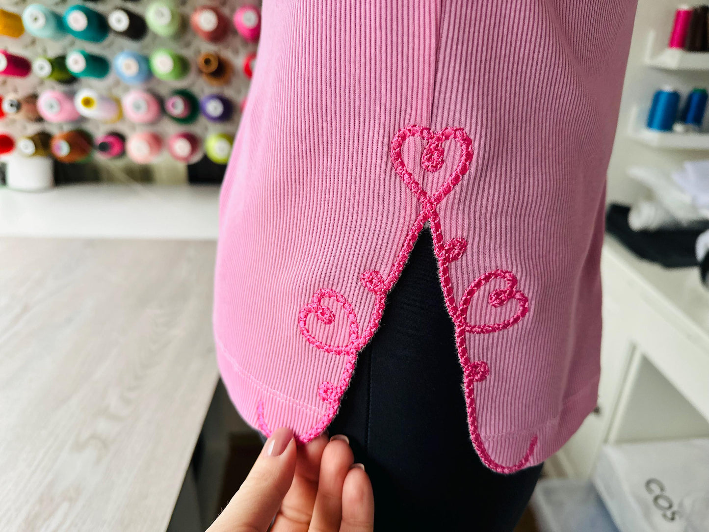 Heart Split Side Seam