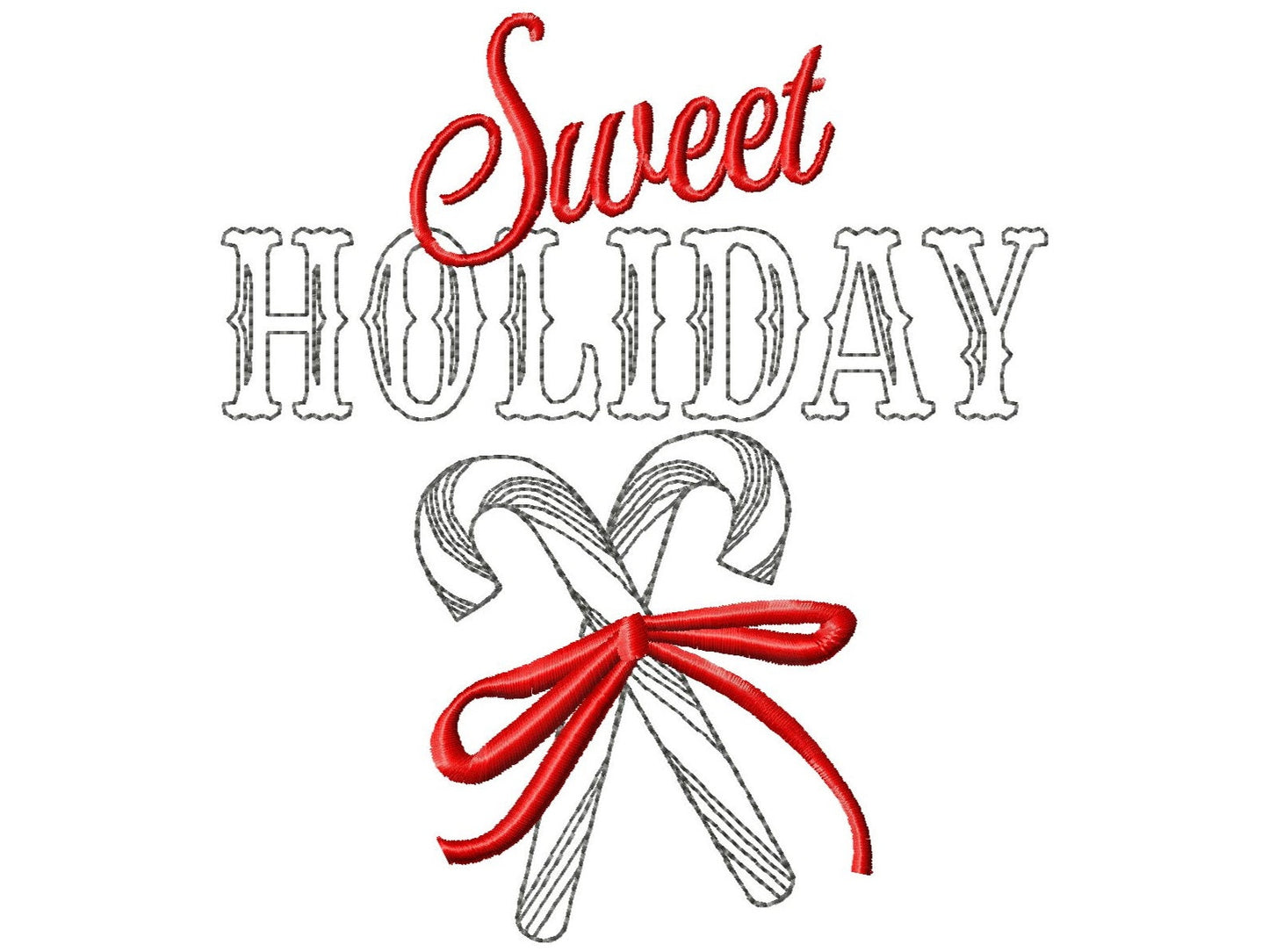 Sweet Holiday Kitchen Towel