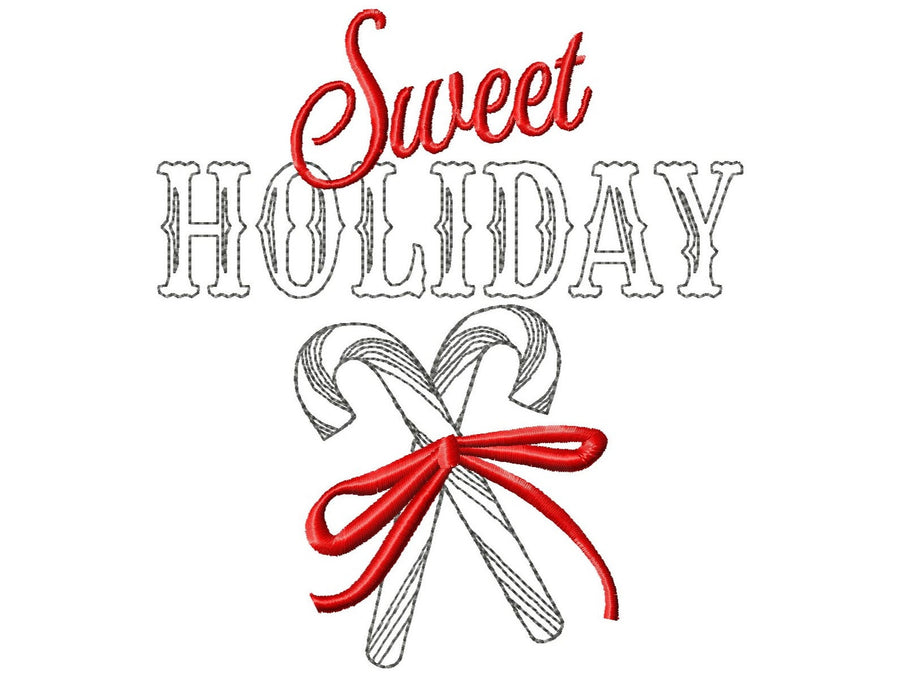 Sweet Holiday Kitchen Towel