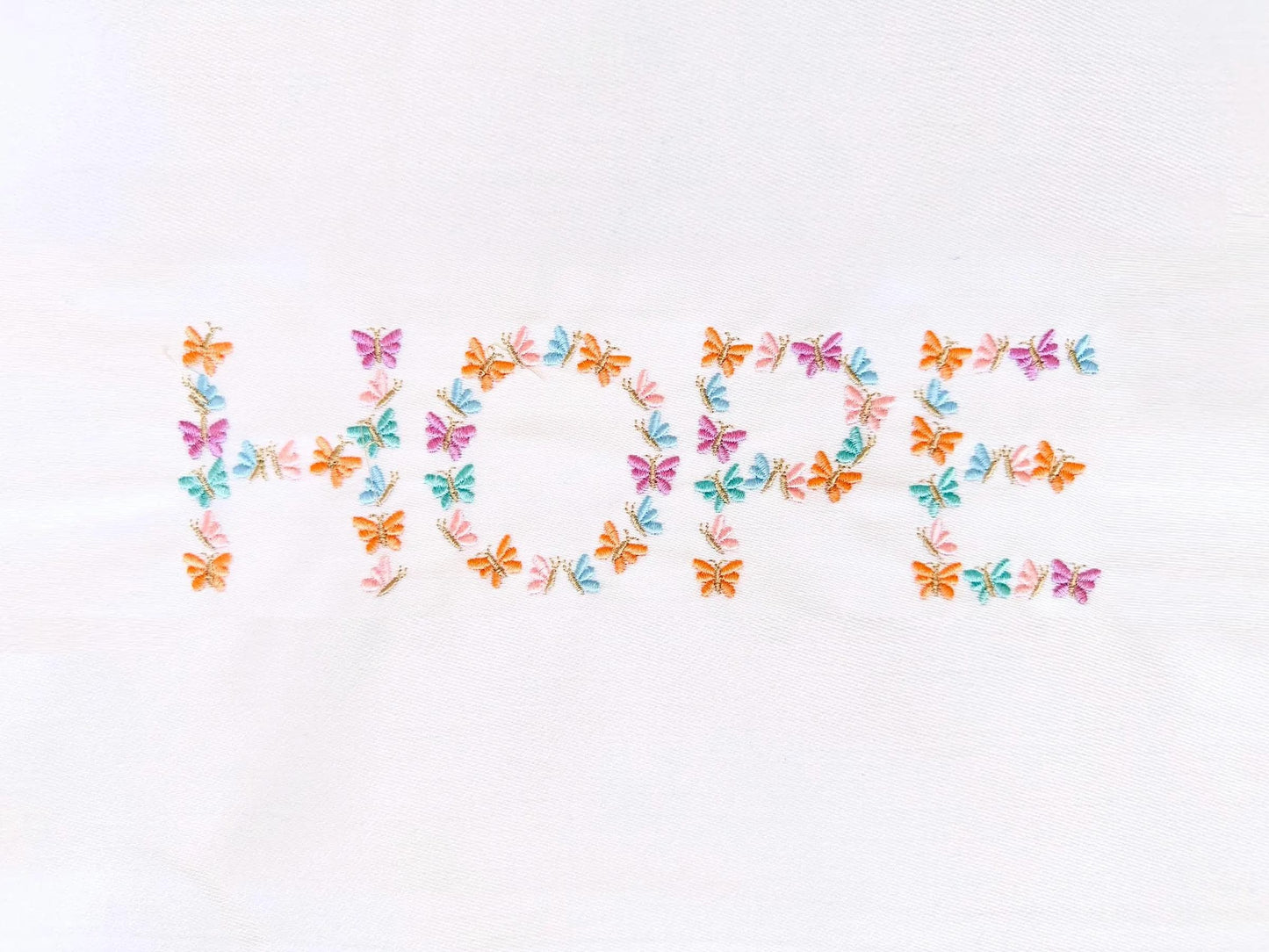 Floral Summer Butterfly Font