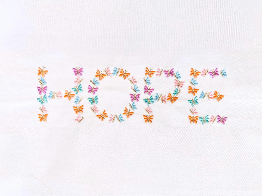 Floral Summer Butterfly Font
