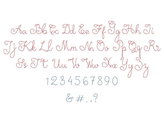 Mini Bean Stitch Handwritten Font
