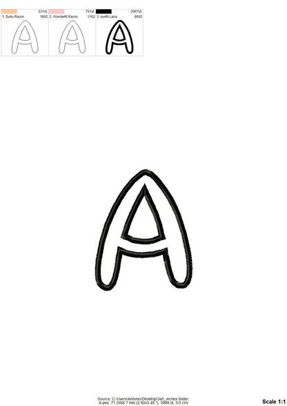 Petra Handwritten Font Applique