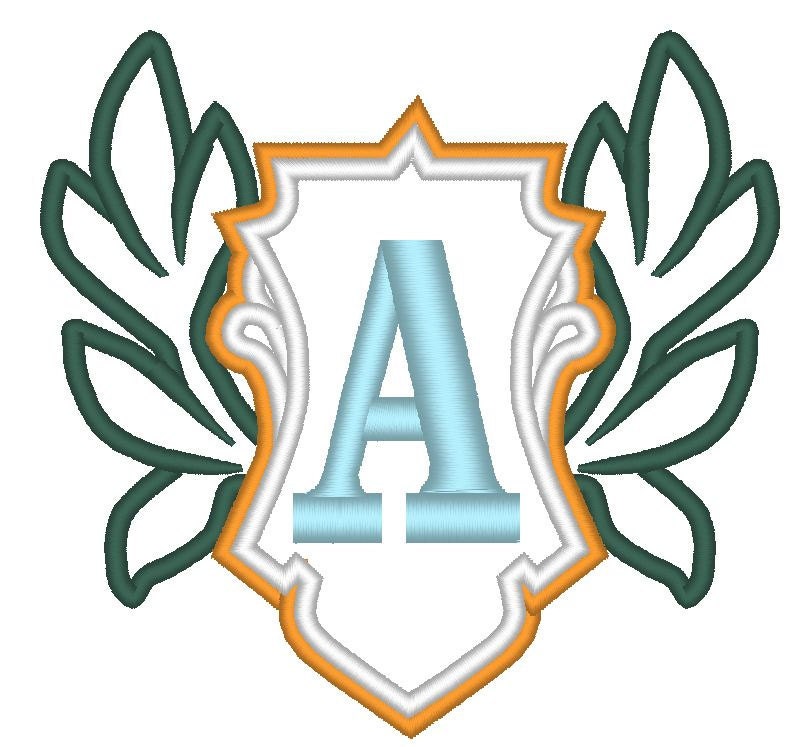 Boys Shield Monogram Frame Set of 3