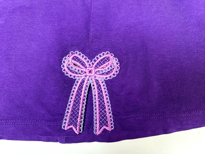 Mini Lace Bow Applique