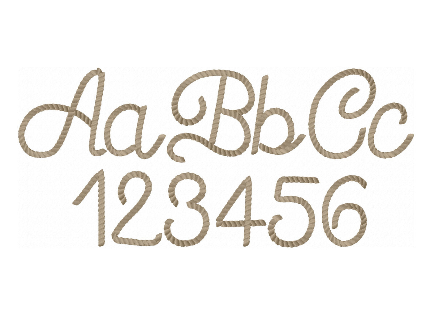 Rope Stitch Handwritten Font